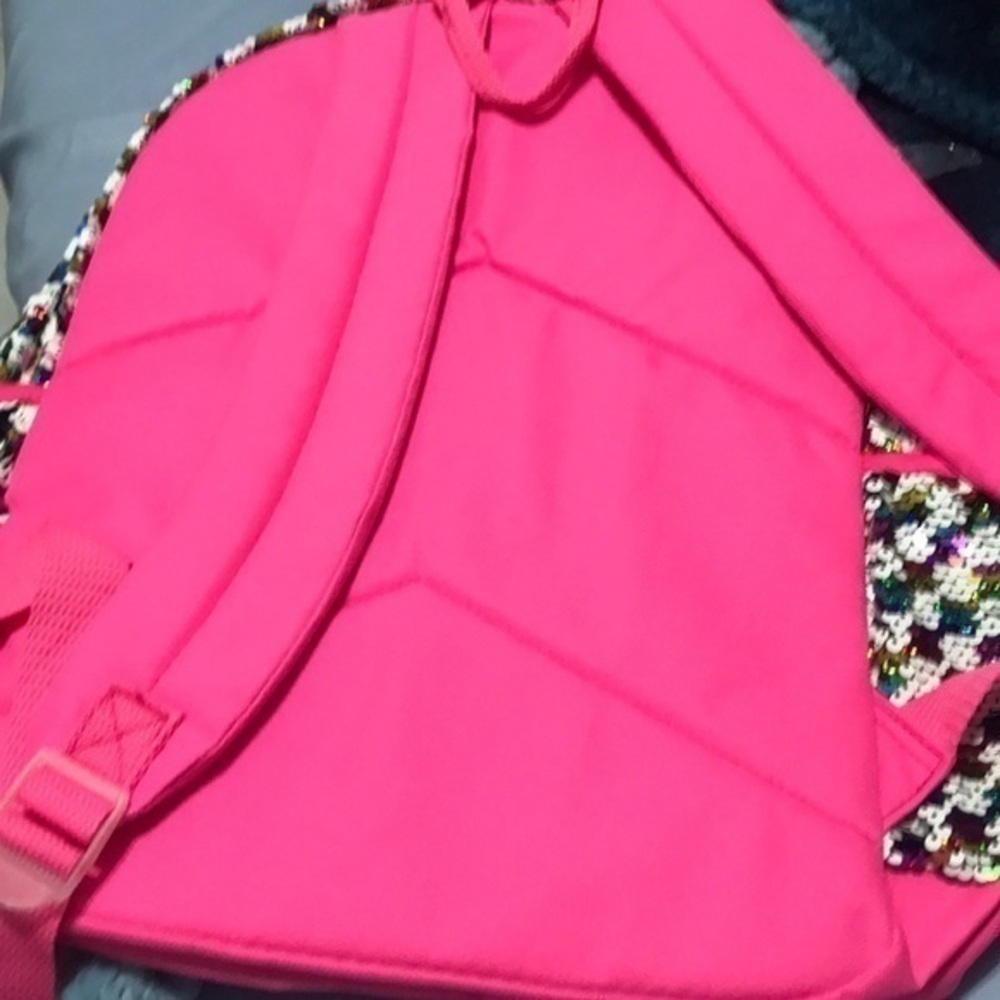 Colorful sequin backpack - Picture 3 of 4